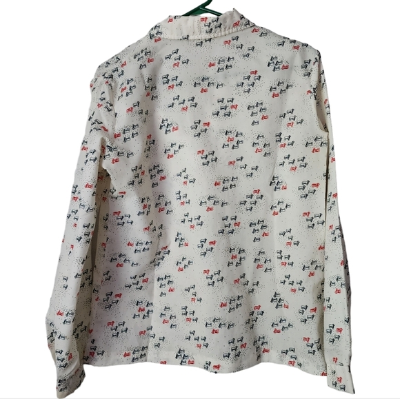 JACK WINTER x VINTAGE 70s black sheep red sheep button-up shirt 14 - Picture 2 of 13